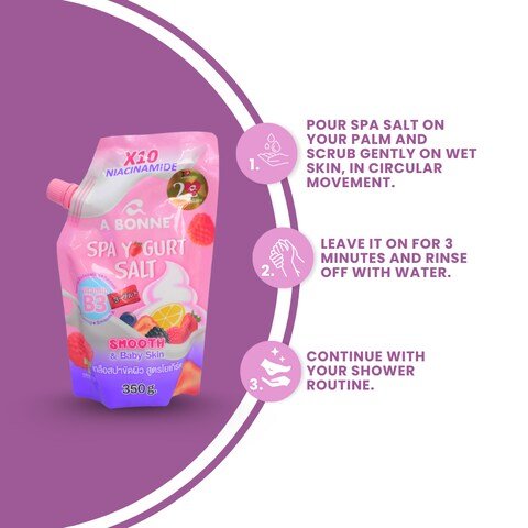 A BONNE SPA YOGURT SALT 350 gm - Image 3