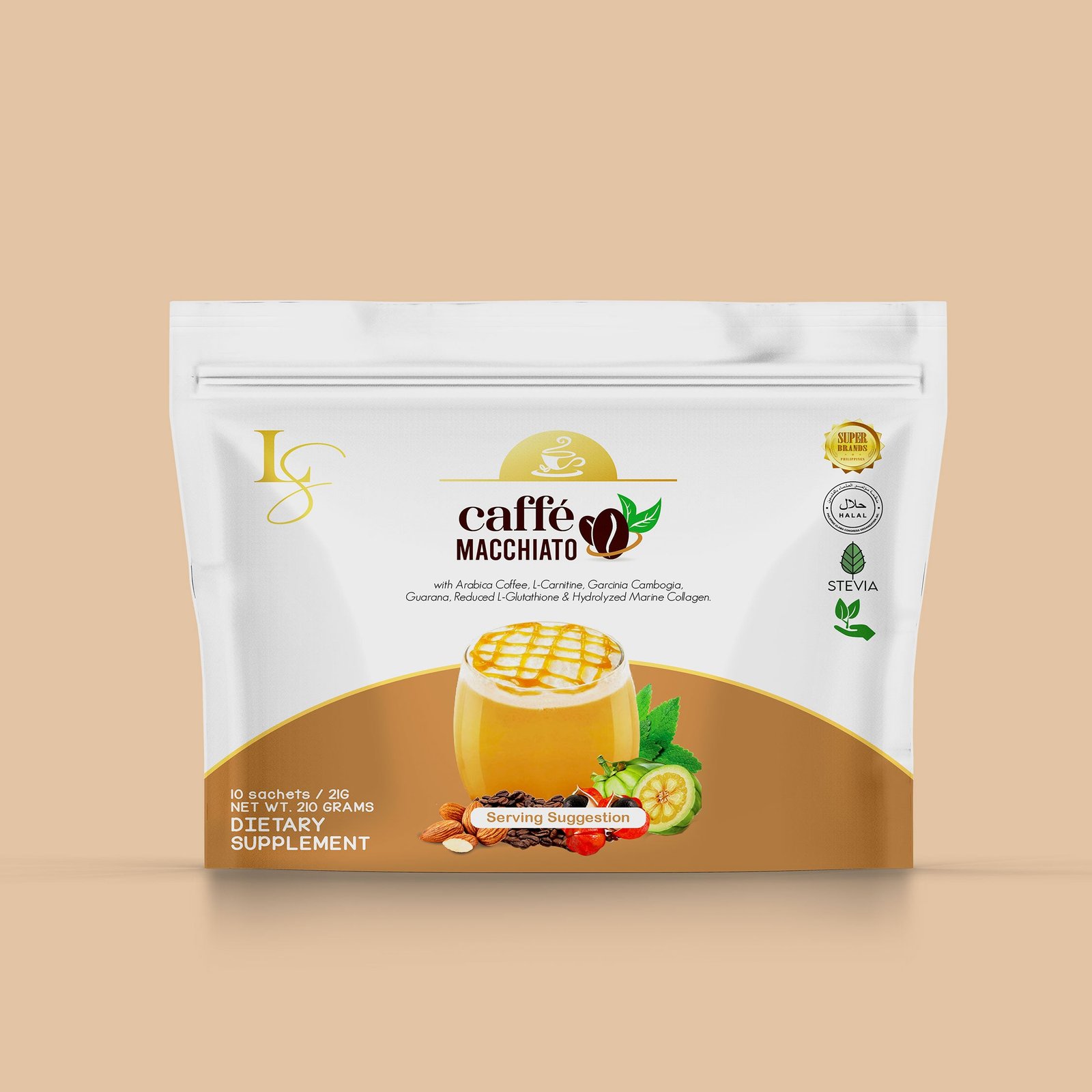 caffe-macchiato-herbal-coffe-drink-mix-dietary-supplement-168-gm