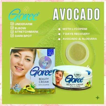 Goree BEAUTY CREAM WITH LYCOPENE AVOCADO & ALOEVERA - Image 4