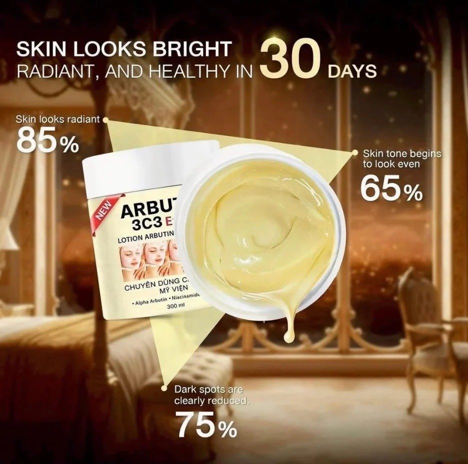 NEW ARBUTIN 3C3 Extra LOTION ARBUTIN WHITENING - Image 2