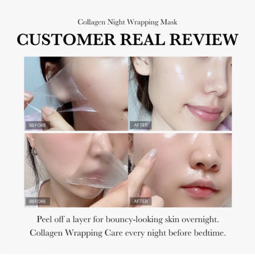 RDA Collagen AMPOULE FACIAL MASK Revitalizing & Moisturizing - Image 4