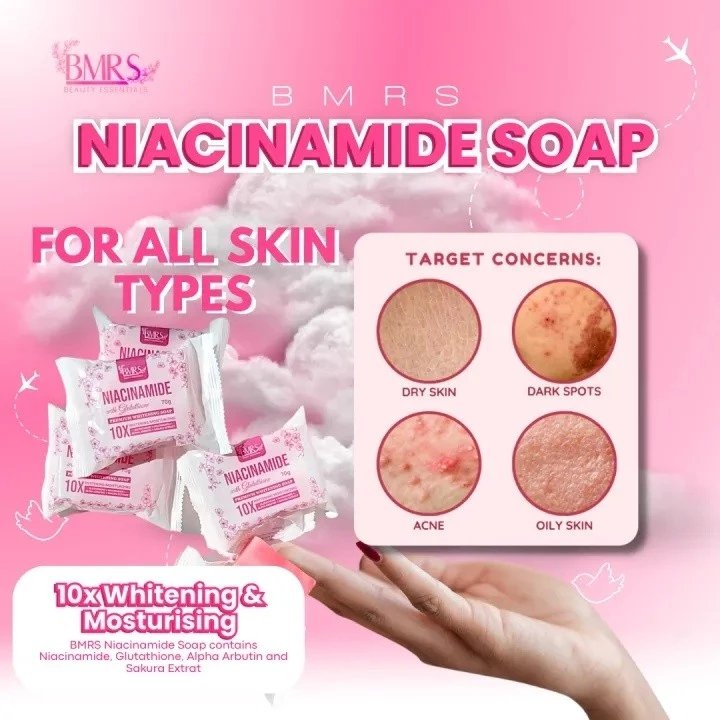 BMRS NIACINAMIDE WITH GLUTATHIONE SOAP - Image 2