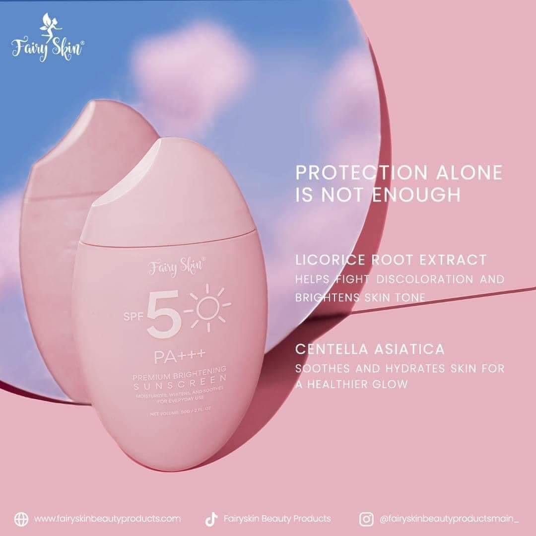 FAIRY Skin PREMIUM BRIGHTENING SUNSCREEN SPF 50 - Image 5