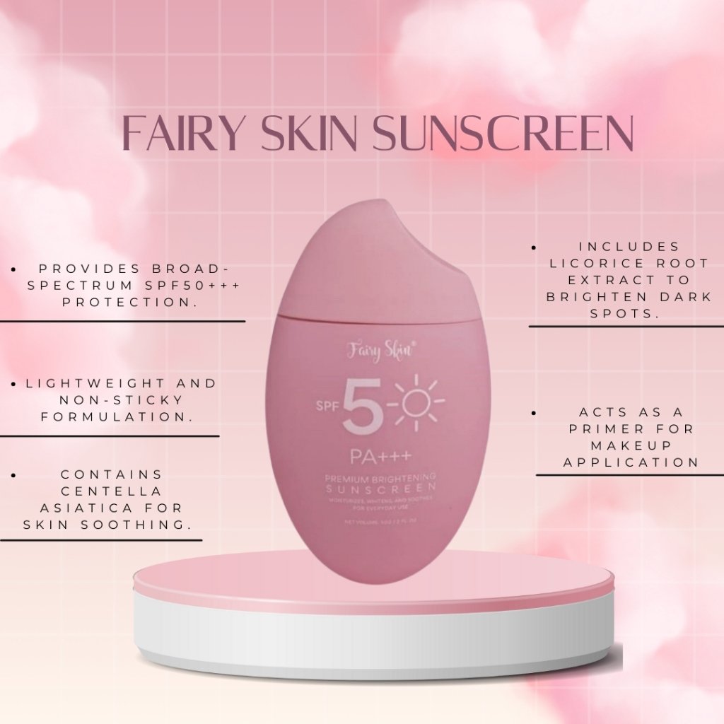 FAIRY Skin PREMIUM BRIGHTENING SUNSCREEN SPF 50 - Image 4