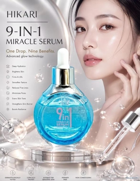 HIKARI SKIN 9in1 MIRACLE SERUM - Image 2