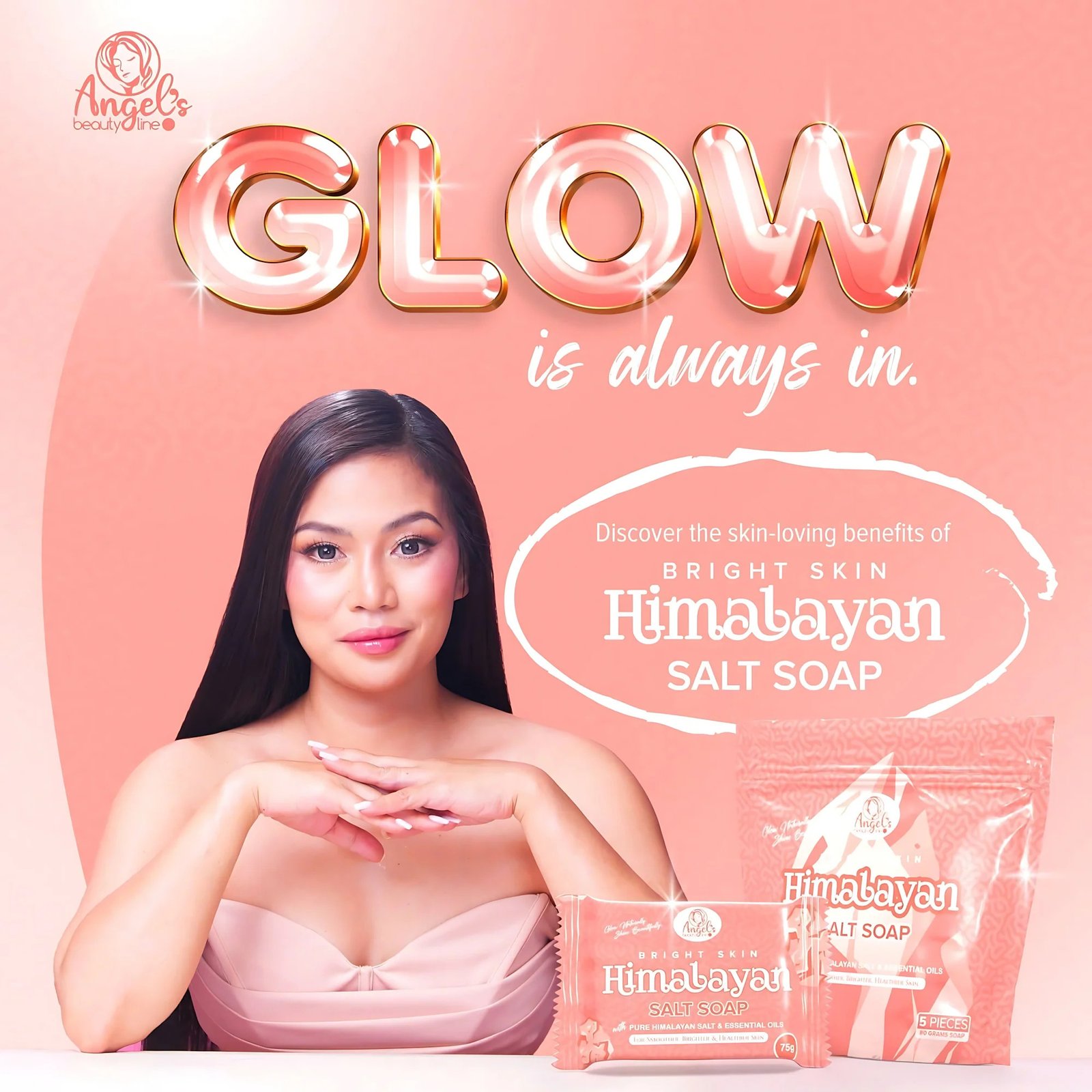 HIMALAAYAN SALT SOAP 5 PIECES 75 GRAMS SOAP - Image 3