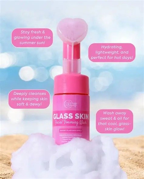 HONEST GLOW GLASS SKIN FOAM WASH - Image 4