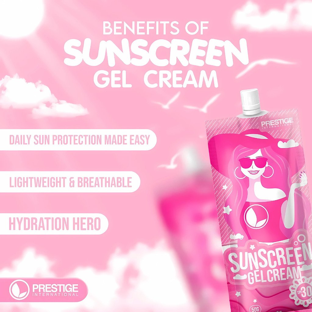 PRESTIGE INTERNATINAL SUNSCREEN GEL CREAM SPF 30 - Image 4