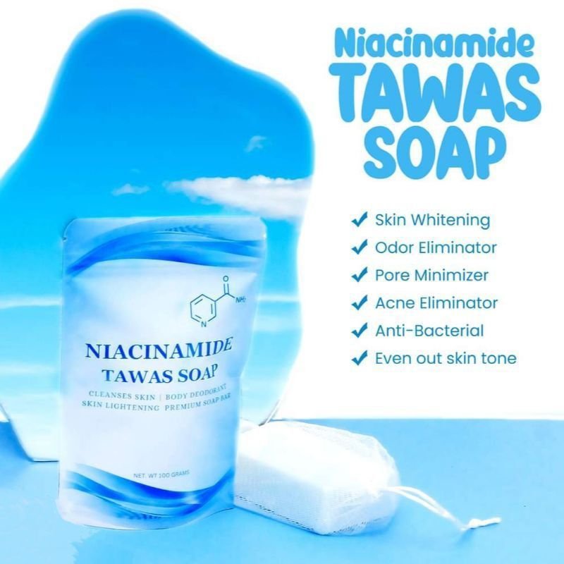 THE ORIGINAL NIACINAMIDE TAWAS SOAP 100 GM - Image 2