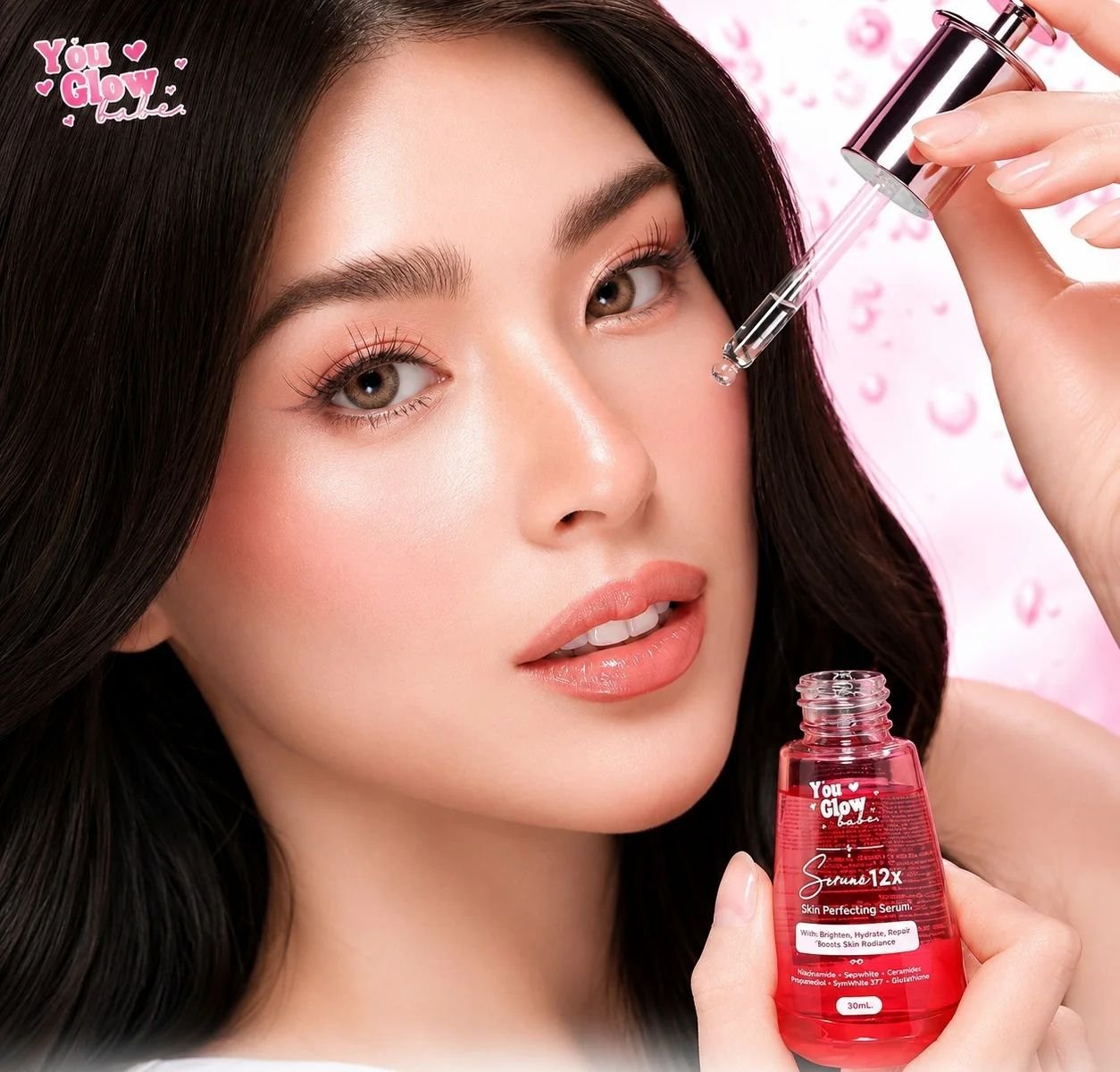 YOU GLOW BABE SERUME 12x SKIN PERFECTING SERUM 30 ML - Image 3